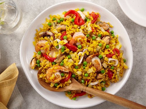 Camarones con Arroz