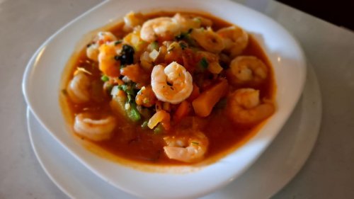 Camarones en Salsa de Tomate